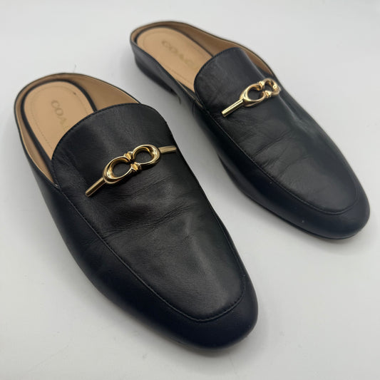 SHOES DESIGNER by COACH In BLACK, Size: 10