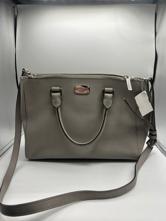 HANDBAG DESIGNER by MICHAEL KORS In GREY, Size: MEDIUM