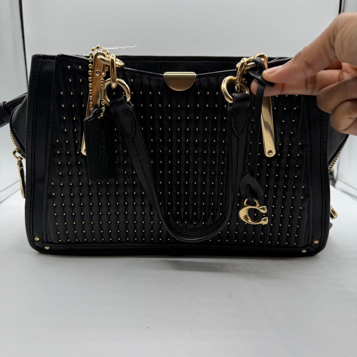 CROSSBODY DESIGNER by COACH In BLACK, Size: SMALL