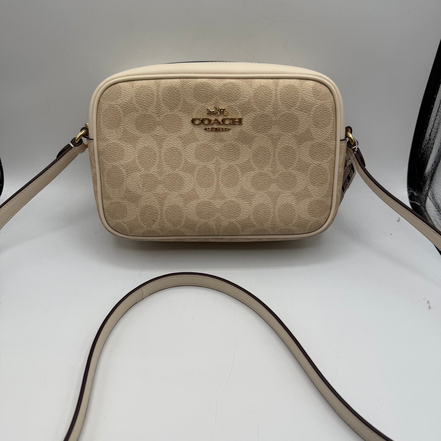 CROSSBODY DESIGNER by COACH In BEIGE, Size: MEDIUM