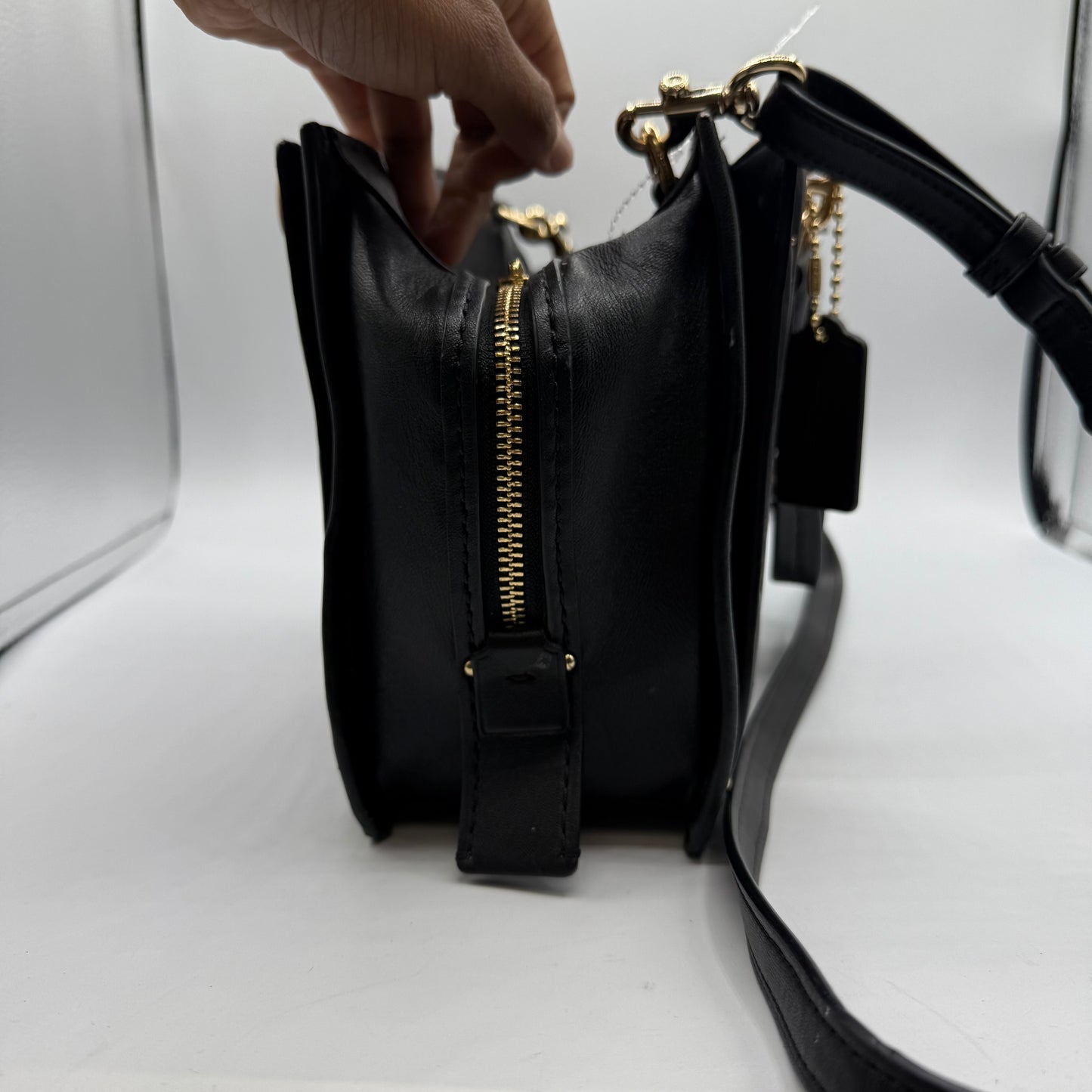 CROSSBODY DESIGNER by COACH In BLACK, Size: SMALL