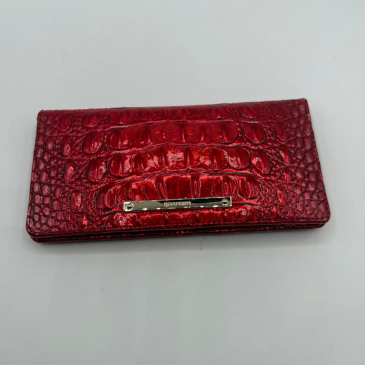 ***RESERVED***WALLET DESIGNER by BRAHMIN In RED, Size: MEDIUM