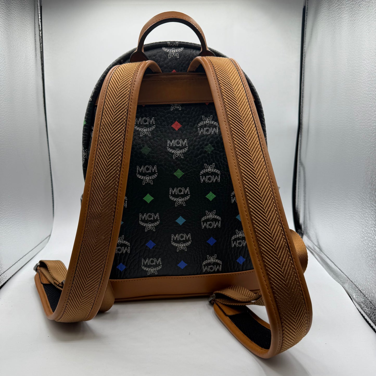 BACKPACK LUXURY DESIGNER by MCM In MULTI, Size: LARGE