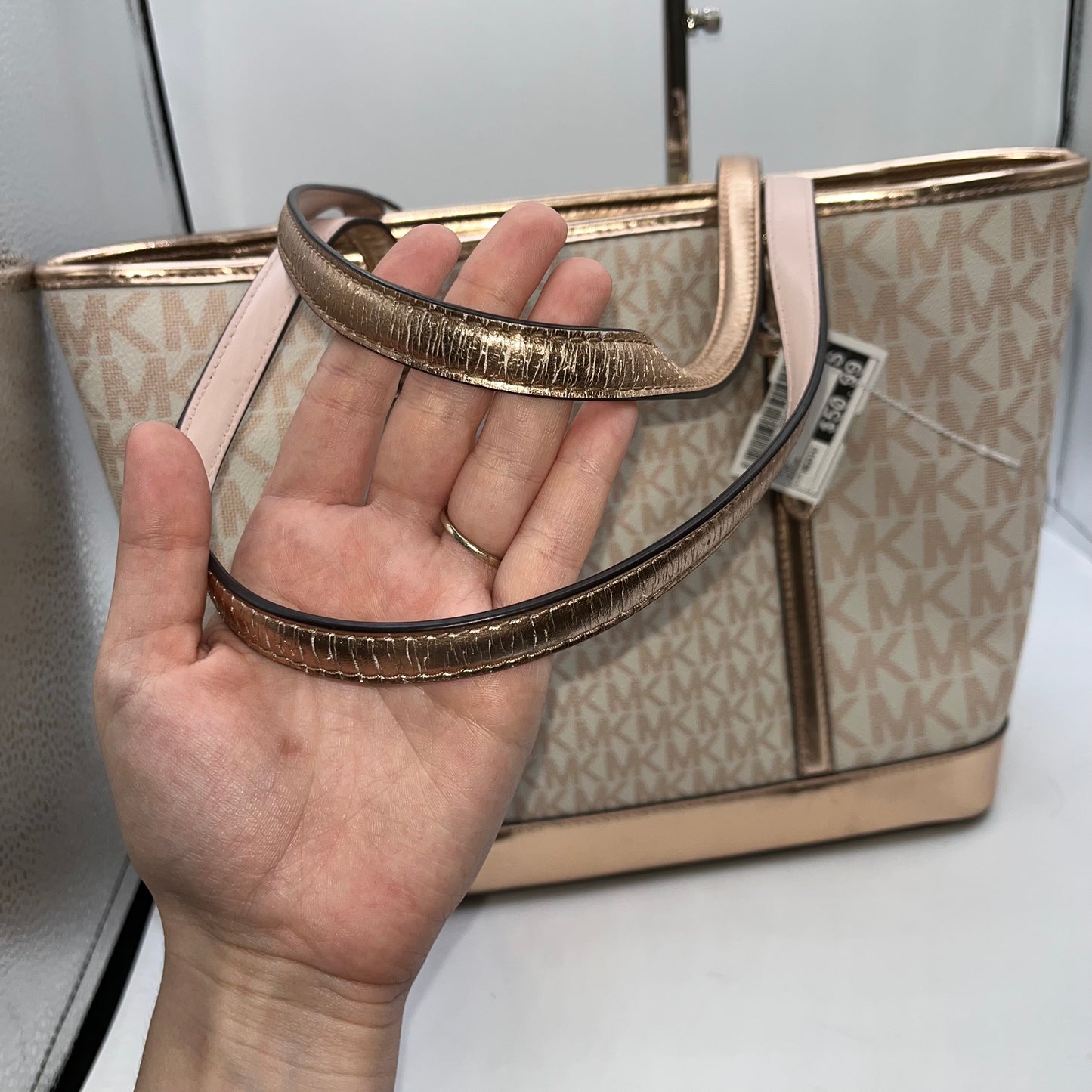 Handbag Designer By Michael Kors, Size: Medium