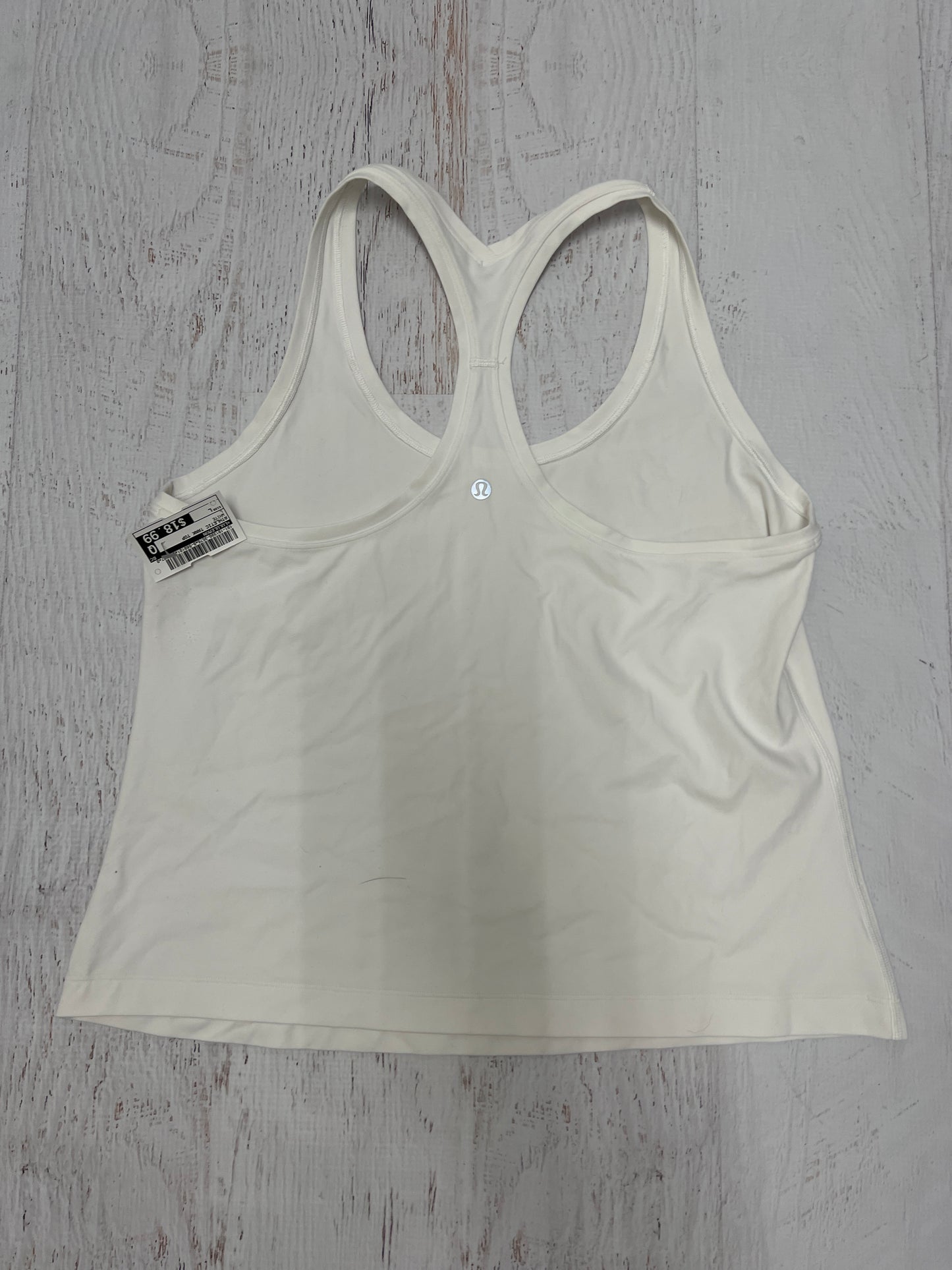 ATHLETIC TANK TOP by LULULEMON In WHITE, Size: L