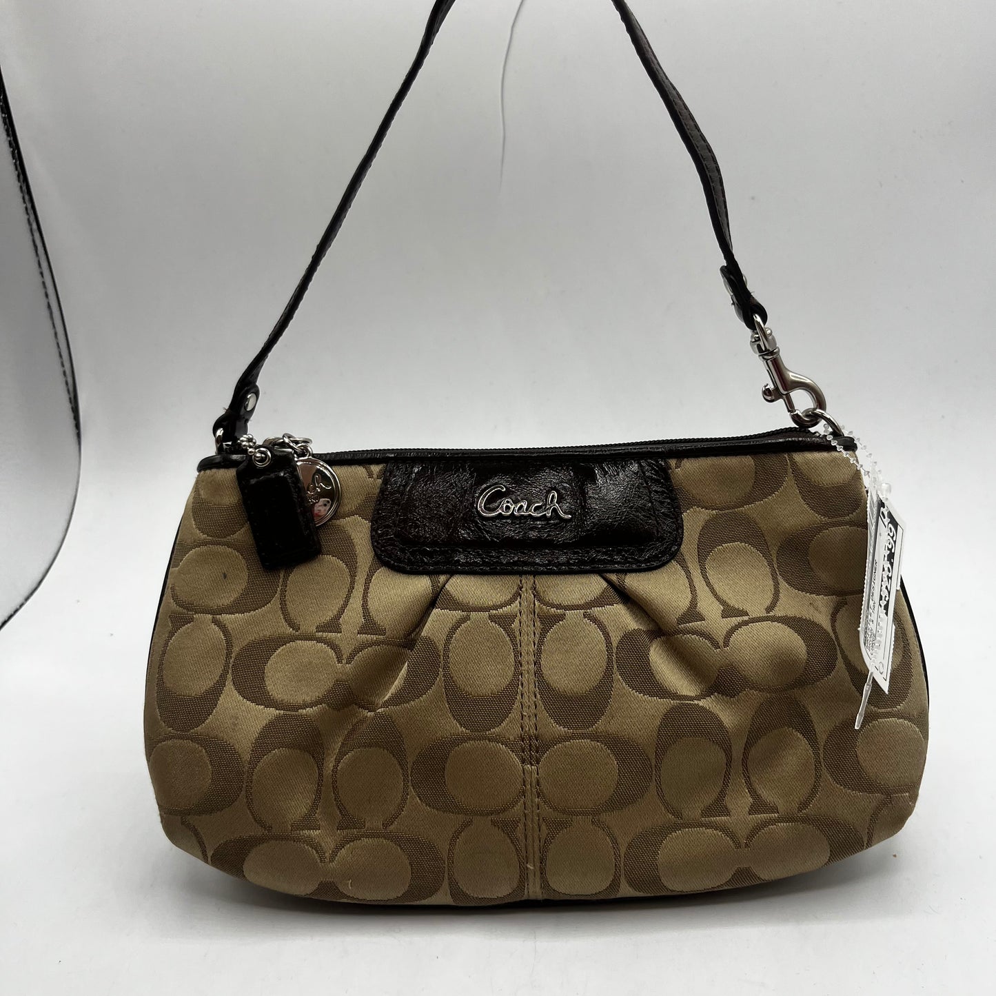 WRISTLET DESIGNER by COACH In BROWN & TAN, Size: LARGE