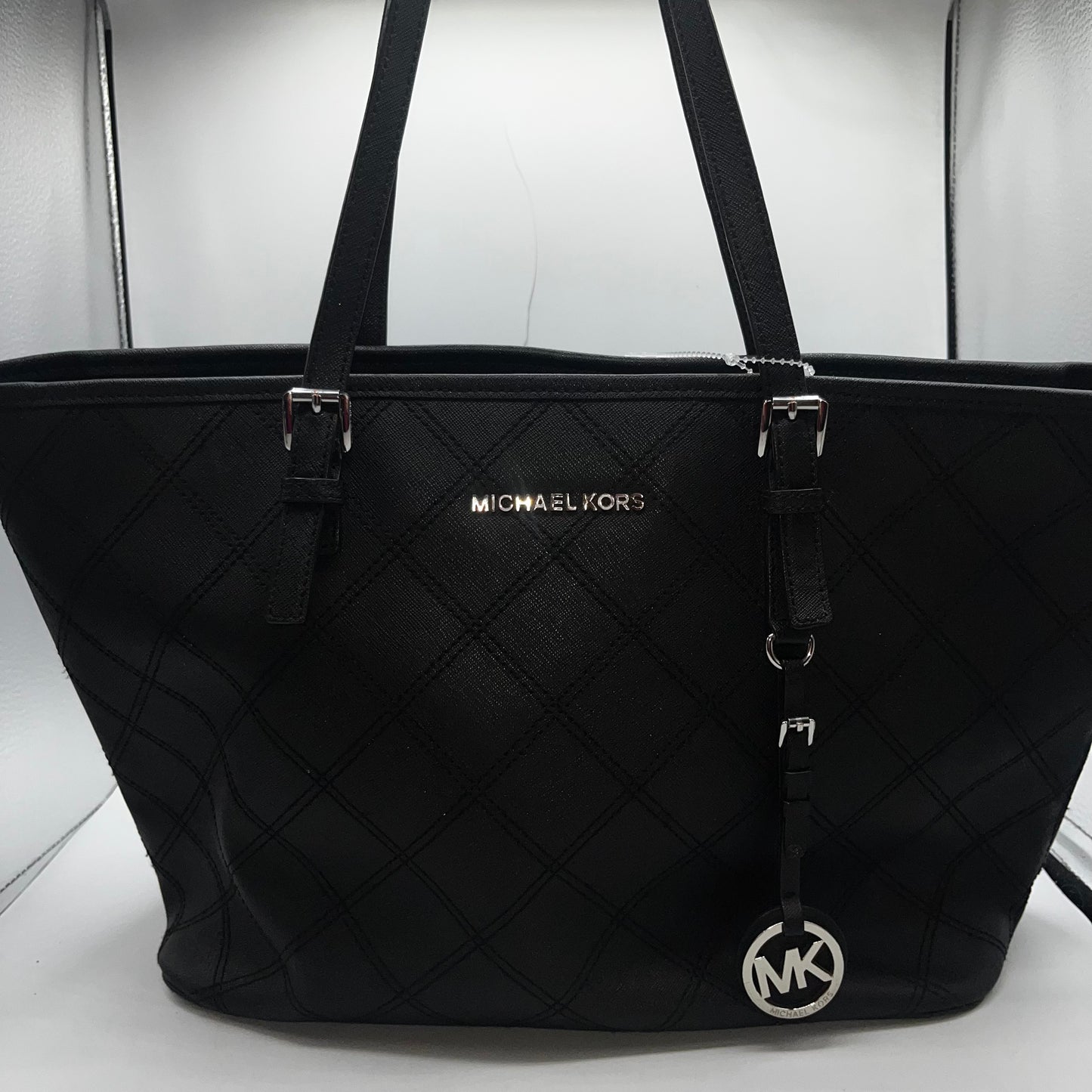 HANDBAG DESIGNER by MICHAEL KORS In BLACK, Size: LARGE