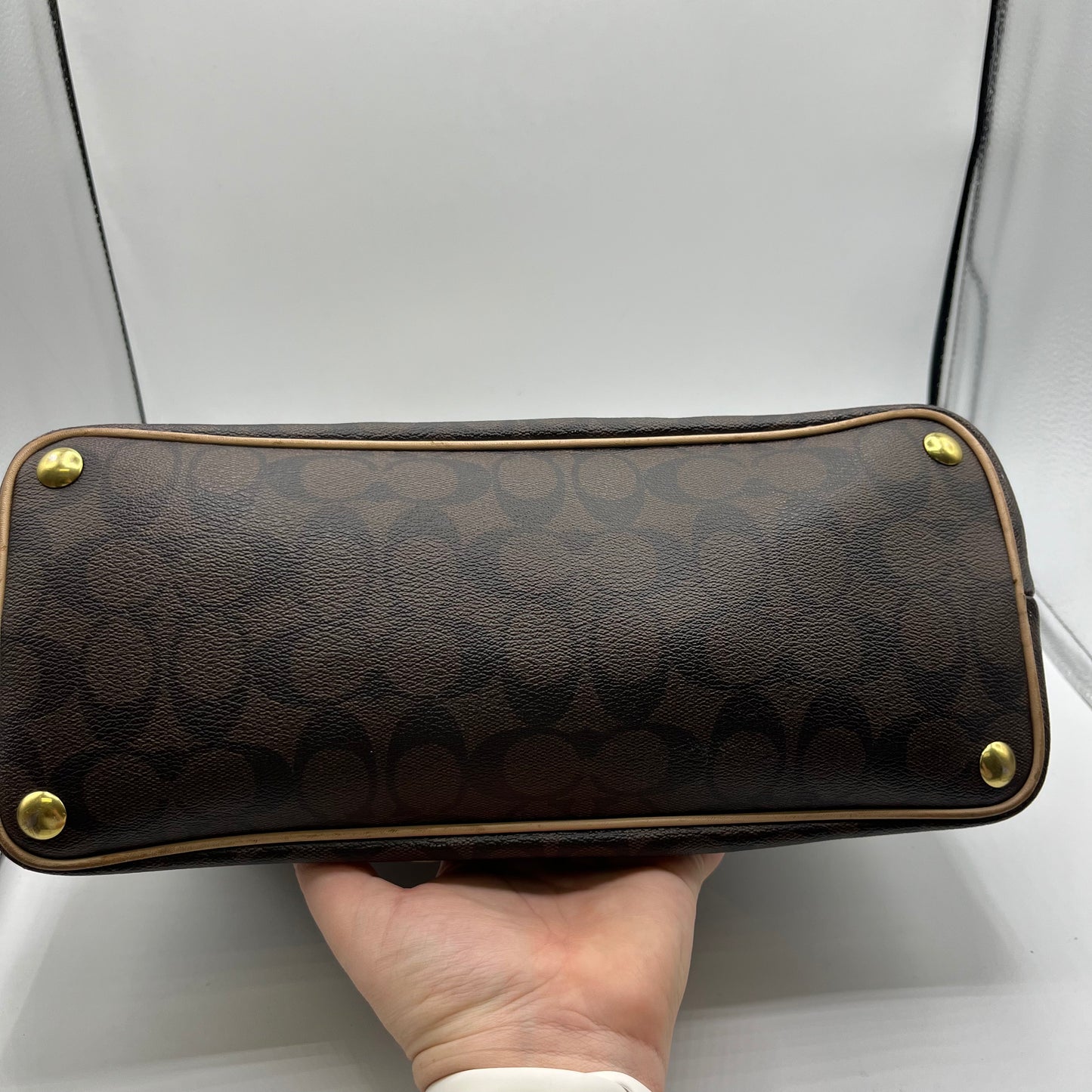 CROSSBODY DESIGNER by COACH In BROWN, Size: SMALL