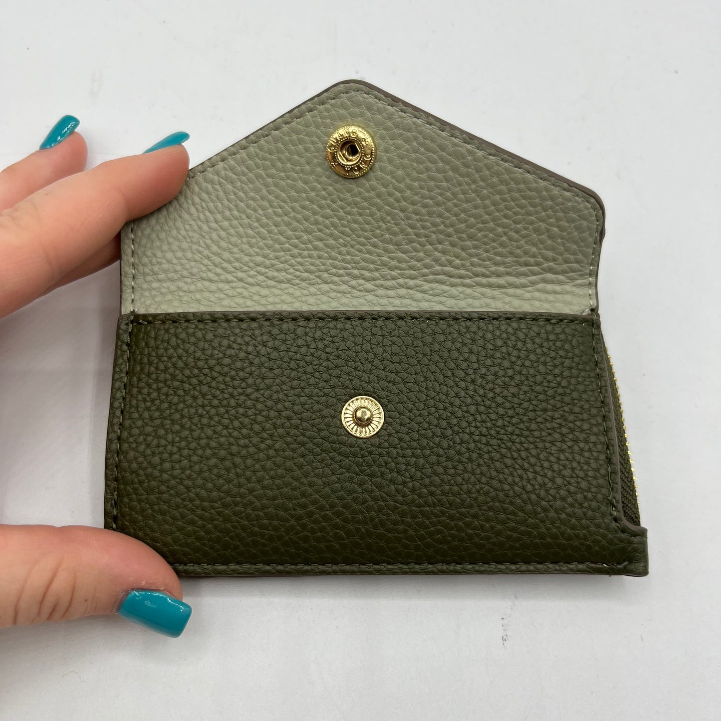 WALLET by NANETTE LEPORE In GREEN, Size: MEDIUM