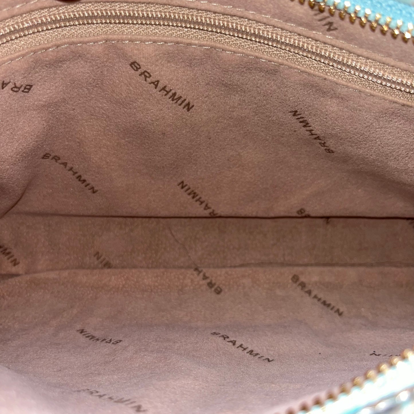 WRISTLET DESIGNER by BRAHMIN In BLUE & GOLD, Size: LARGE