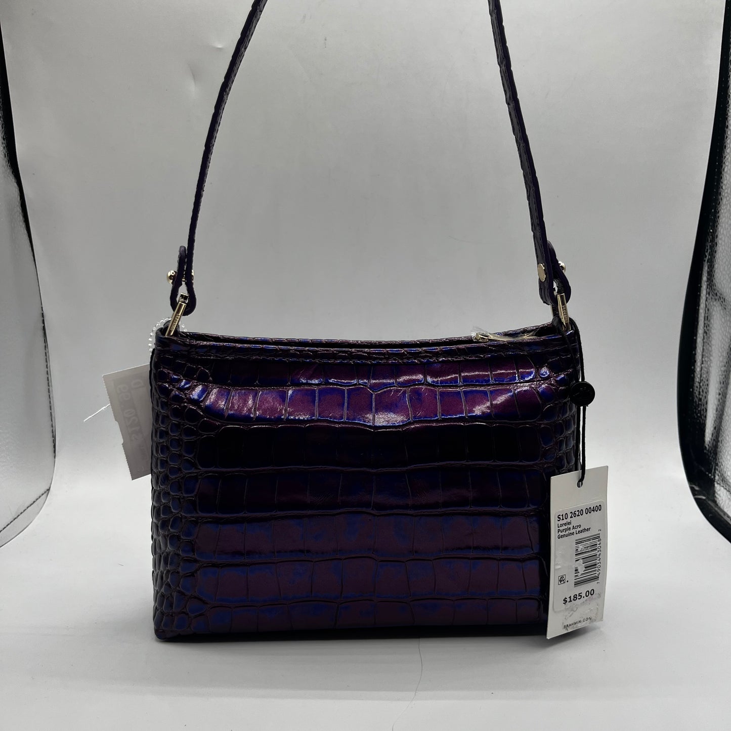 HANDBAG DESIGNER by BRAHMIN In PURPLE, Size: SMALL