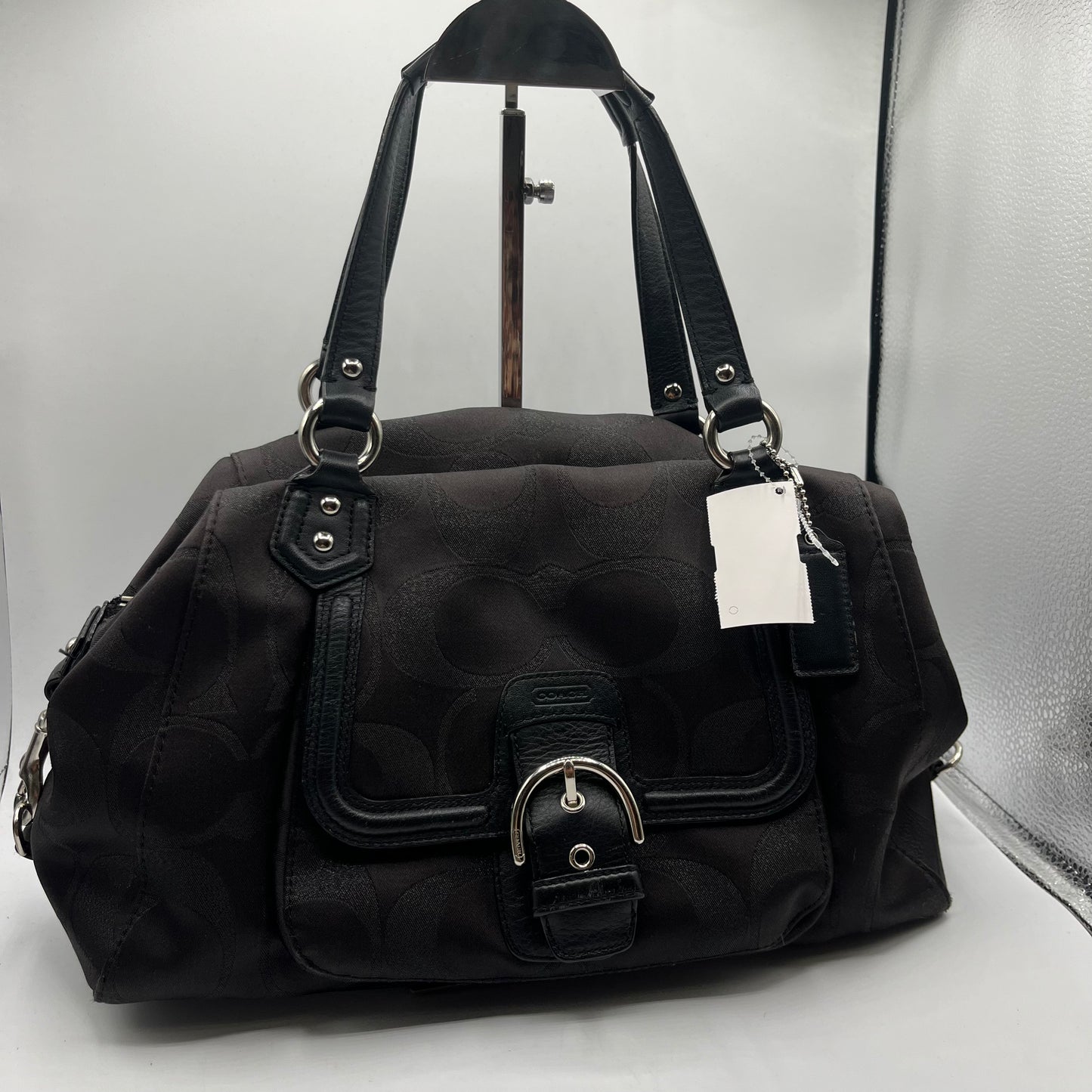 HANDBAG DESIGNER by COACH In BLACK, Size: MEDIUM