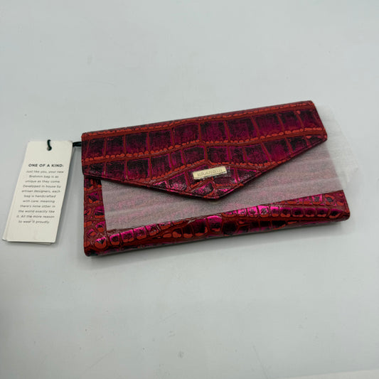 ***RESERVED***WALLET DESIGNER by BRAHMIN In PINK & RED, Size: LARGE