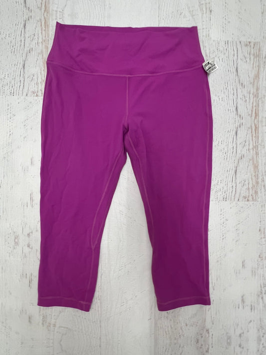 ATHLETIC LEGGINGS by LULULEMON In PURPLE, Size: 14