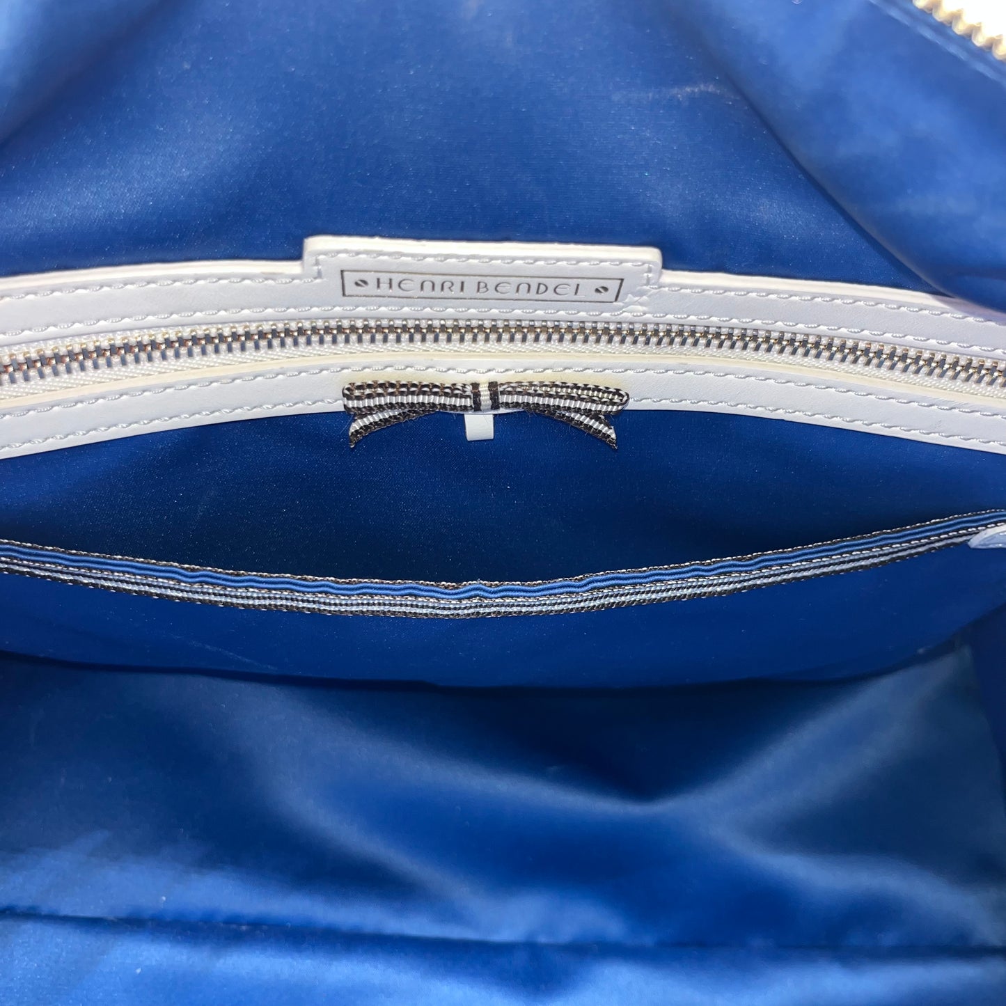 HANDBAG by HENRI BENDEL In BLUE, Size: LARGE