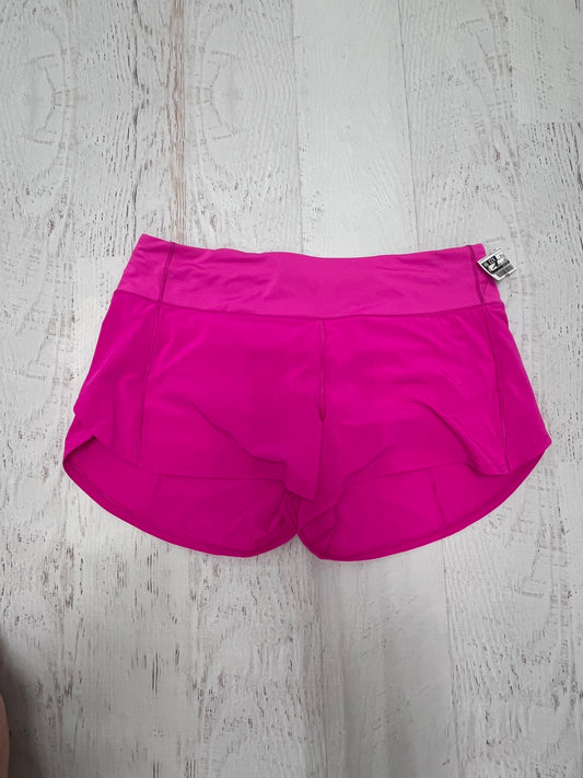 ATHLETIC SHORTS by LULULEMON In PINK, Size: 12