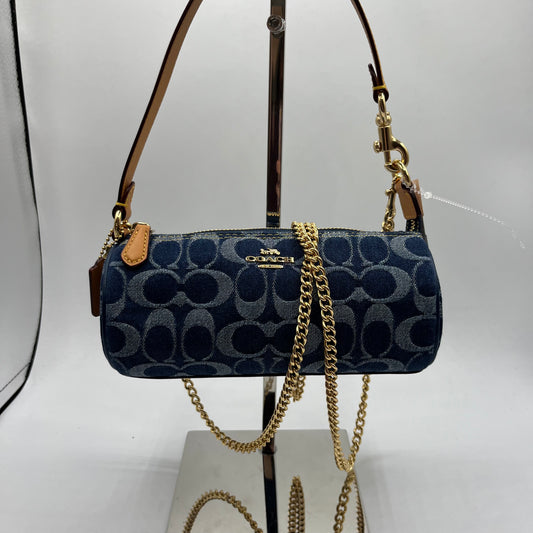 HANDBAG DESIGNER by COACH In BLUE, Size: SMALL