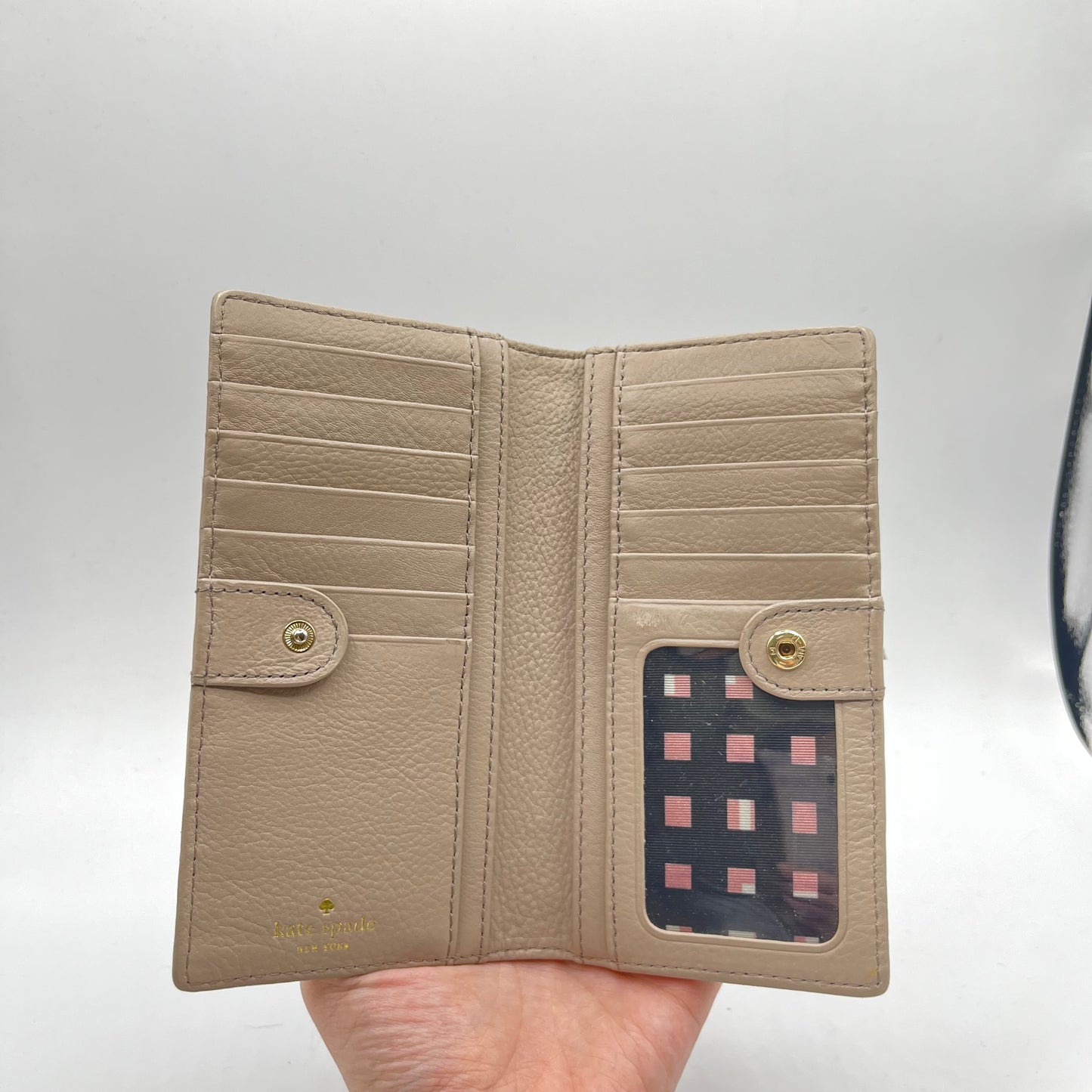 WALLET DESIGNER by KATE SPADE In BEIGE, Size: SMALL
