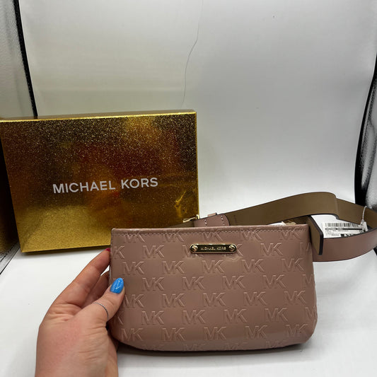 BELT BAG DESIGNER by MICHAEL KORS In PINK, Size: MEDIUM
