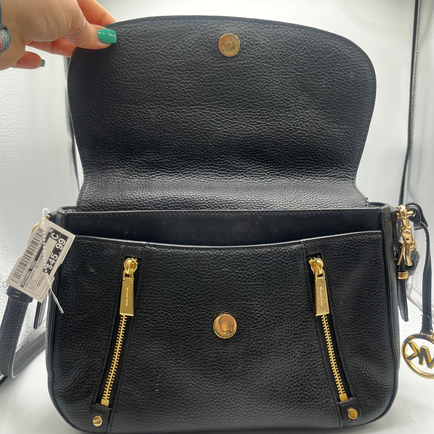 Crossbody Designer By Michael Kors, Size: Medium