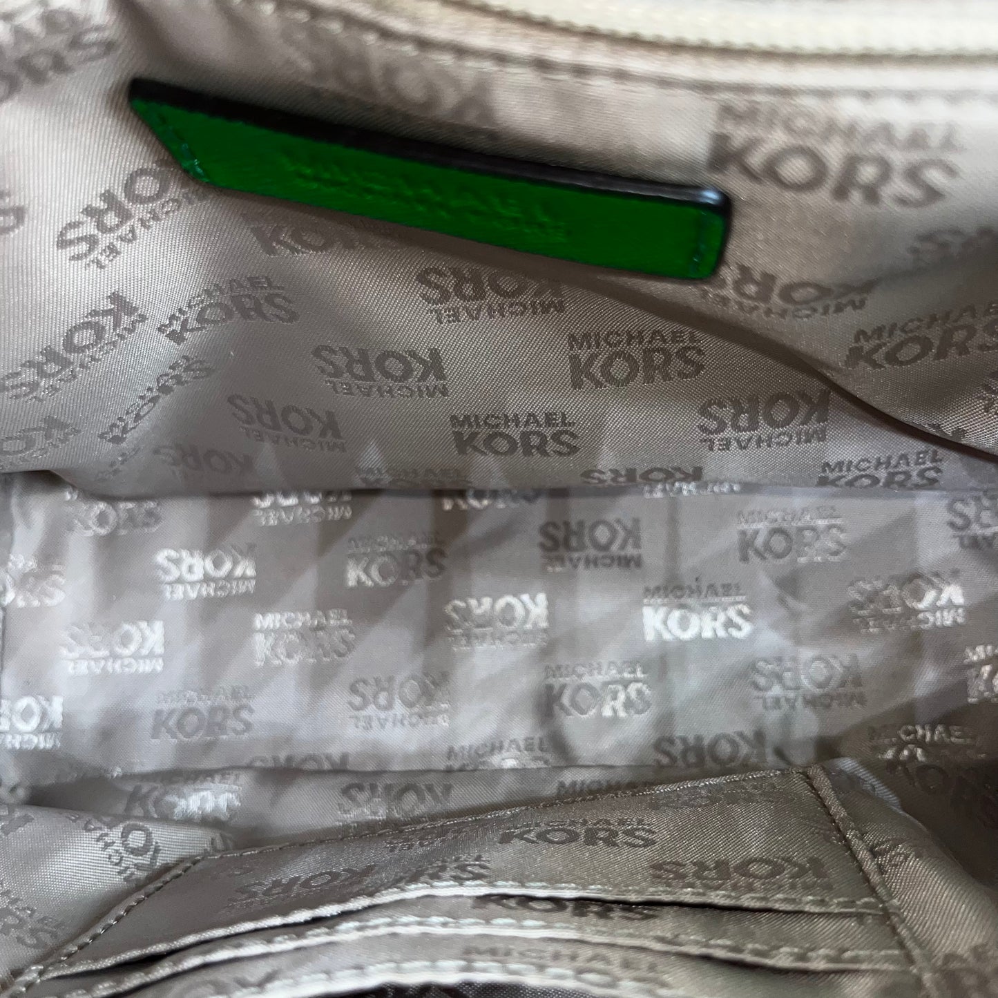 HANDBAG DESIGNER by MICHAEL KORS In GREEN, Size: SMALL