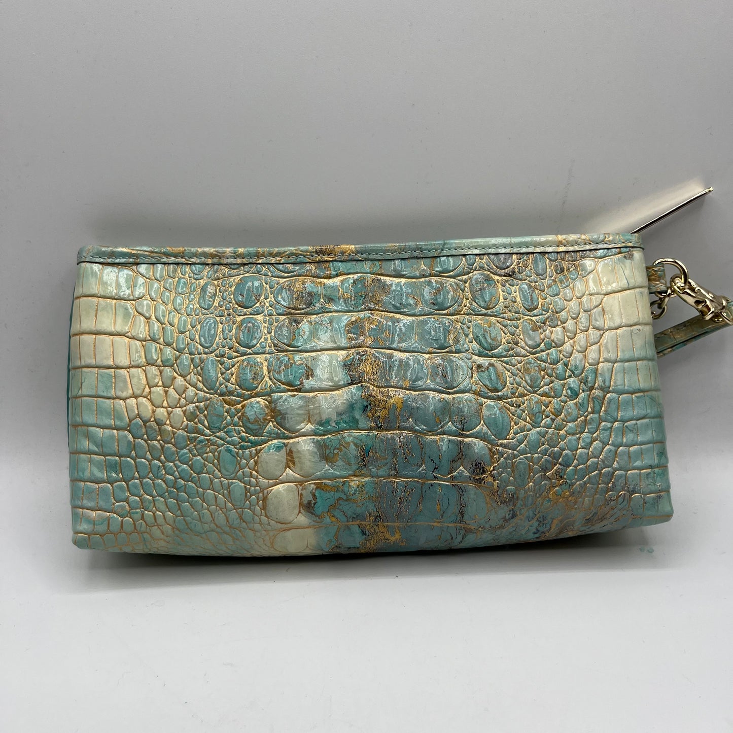 WRISTLET DESIGNER by BRAHMIN In BLUE & GOLD, Size: LARGE