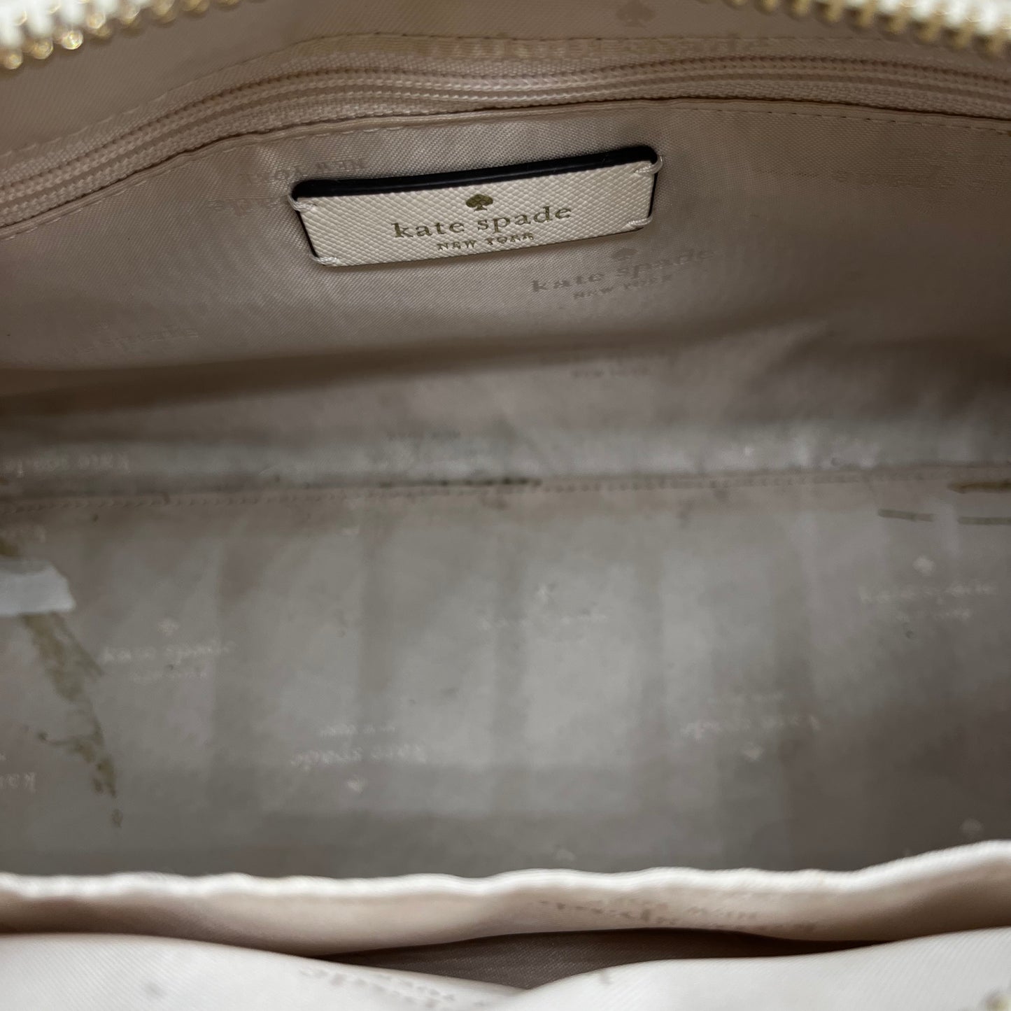 HANDBAG DESIGNER by KATE SPADE In WHITE, Size: MEDIUM