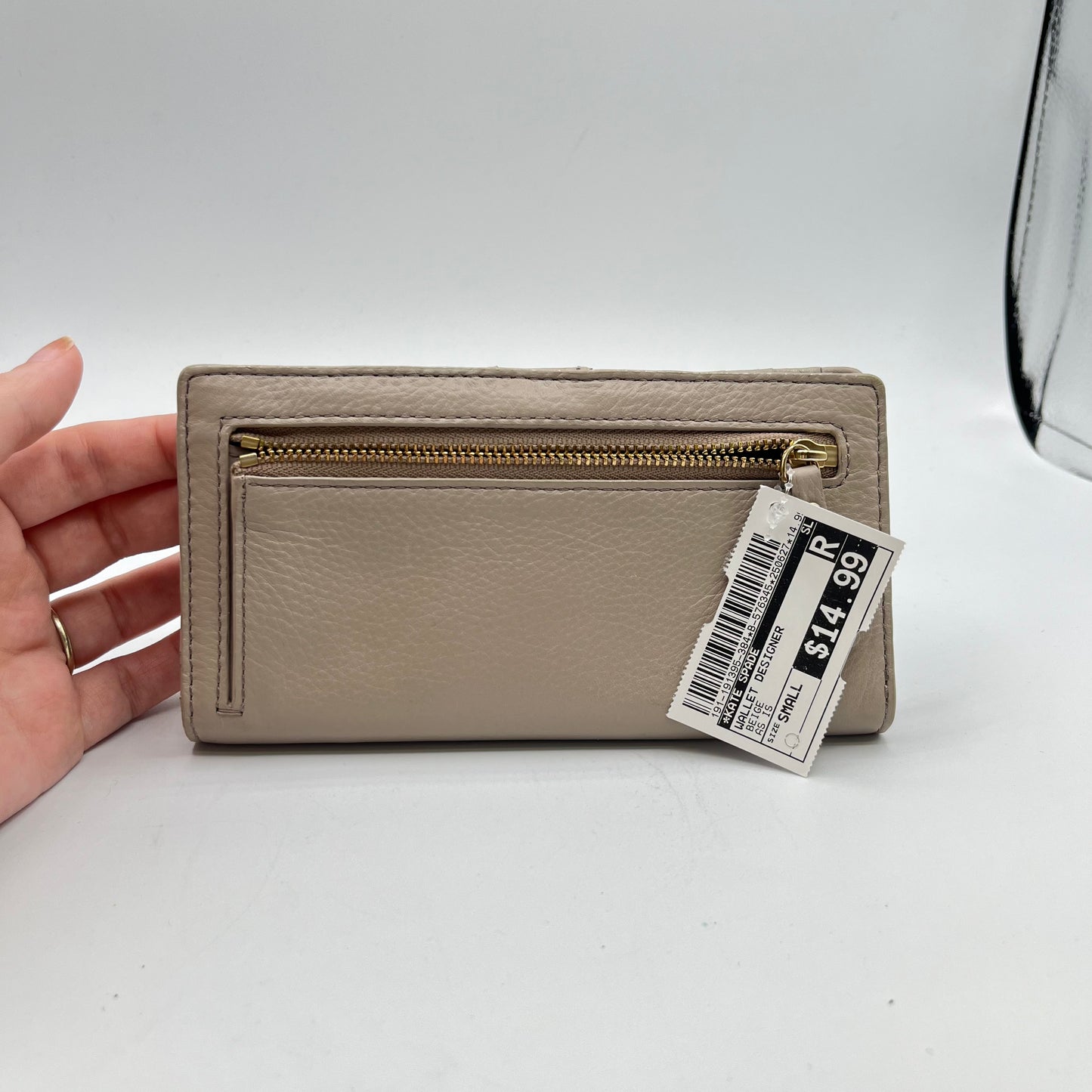 WALLET DESIGNER by KATE SPADE In BEIGE, Size: SMALL