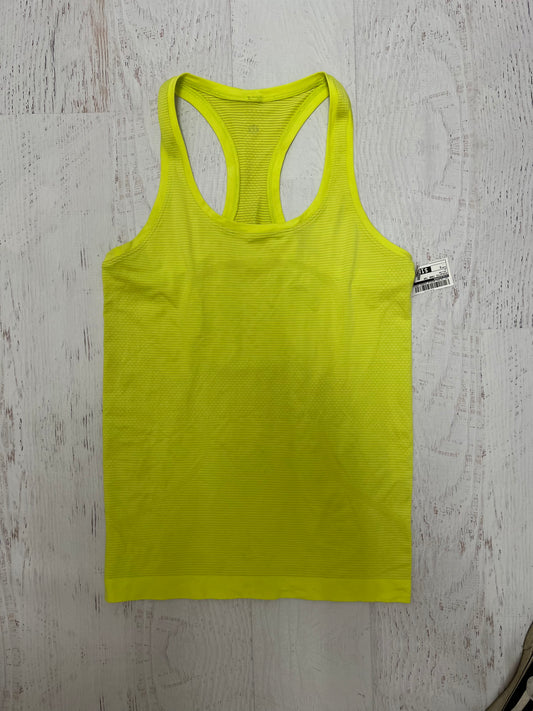 ATHLETIC TANK TOP by LULULEMON In YELLOW, Size: S