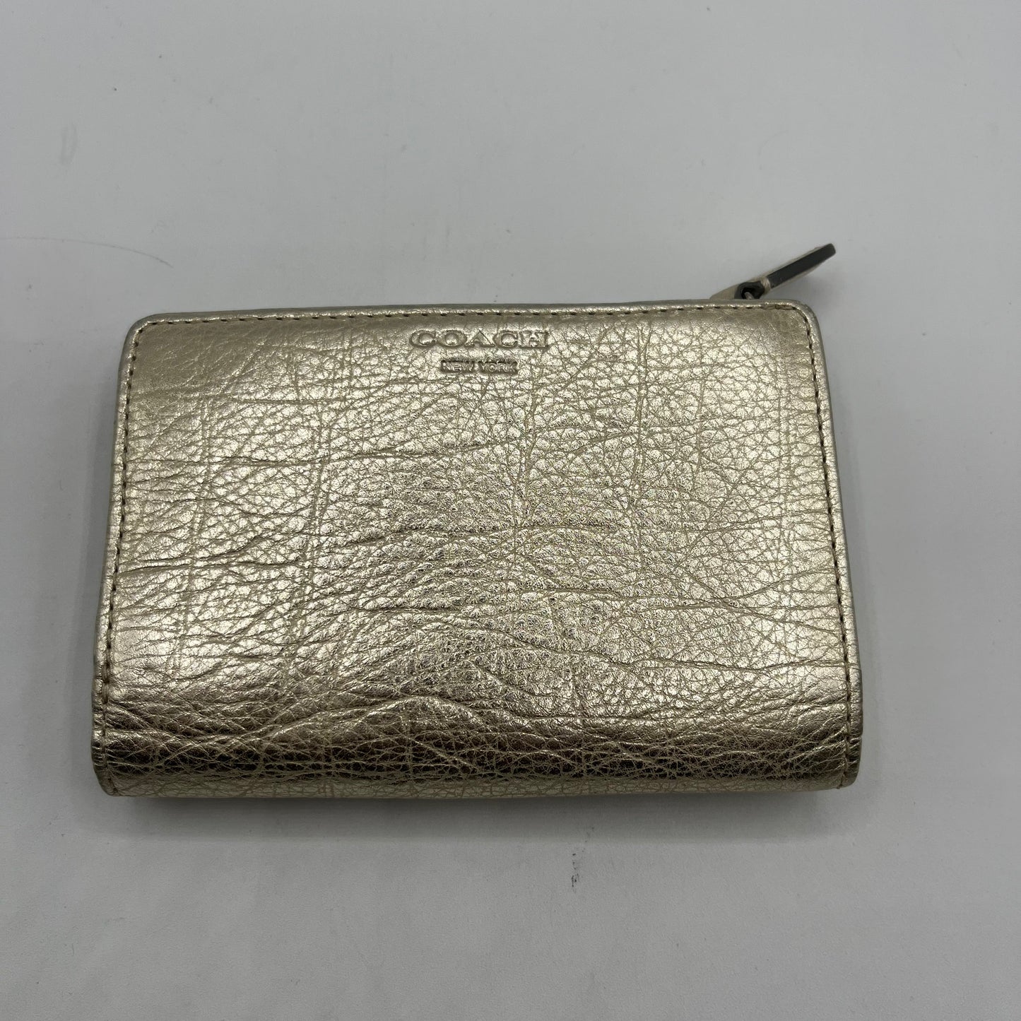 WALLET DESIGNER by COACH In SILVER, Size: SMALL