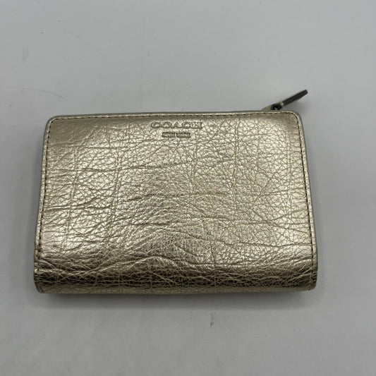 WALLET DESIGNER by COACH In SILVER, Size: SMALL