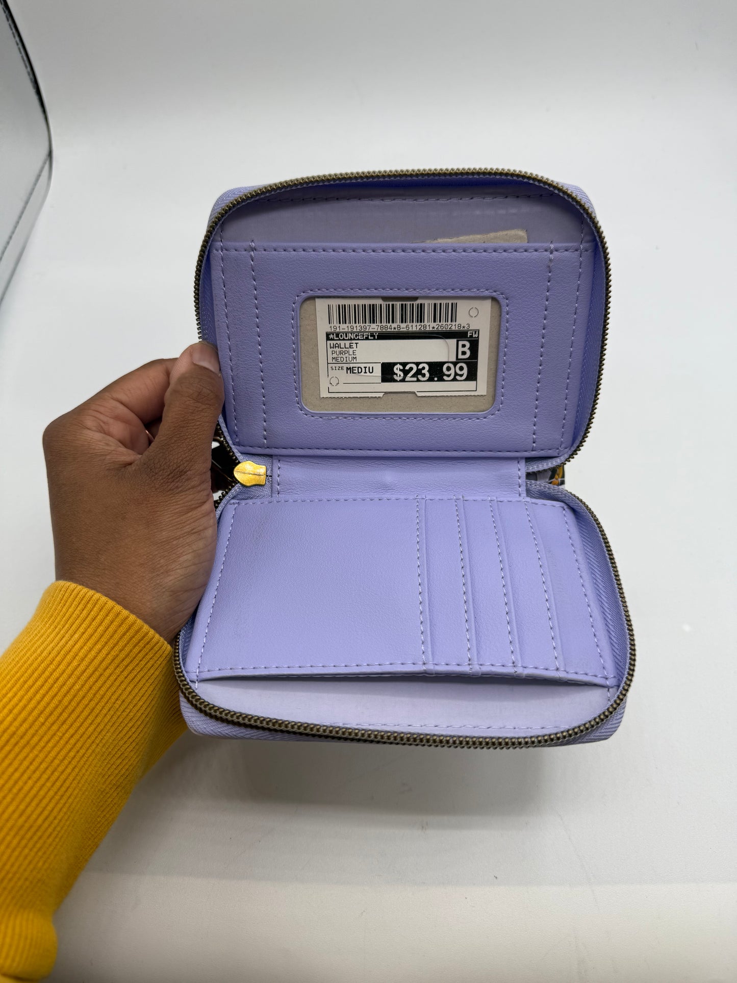 WALLET by LOUNGEFLY In PURPLE, Size: MEDIUM