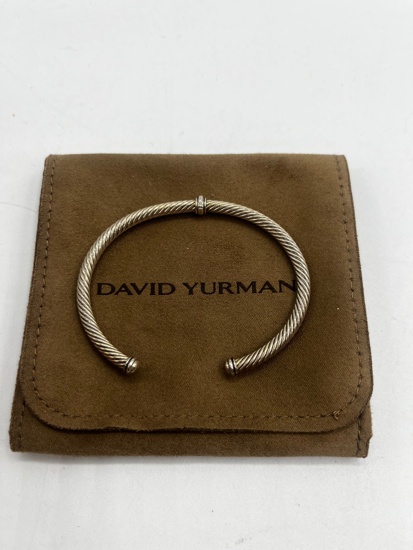 ***RESERVED FOR INVOICE*** BRACELET LUXURY DESIGNER by DAVID YURMAN In SILVER
