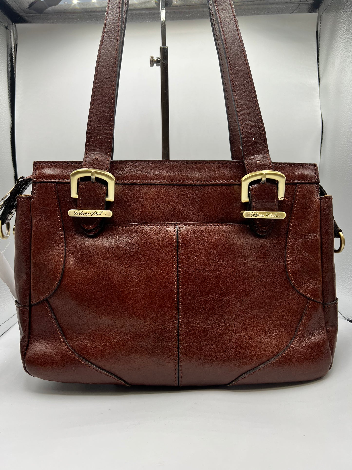 HANDBAG DESIGNER by PATRICIA NASH In BROWN, Size: MEDIUM