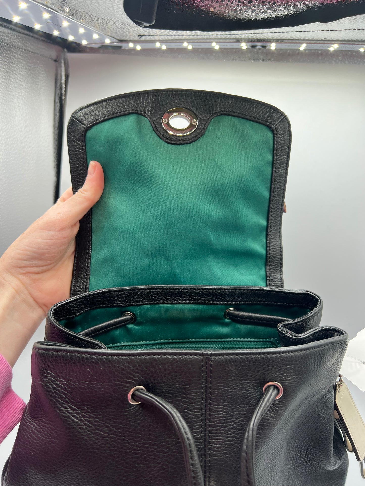 BACKPACK DESIGNER by COACH In BLACK, Size: MEDIUM