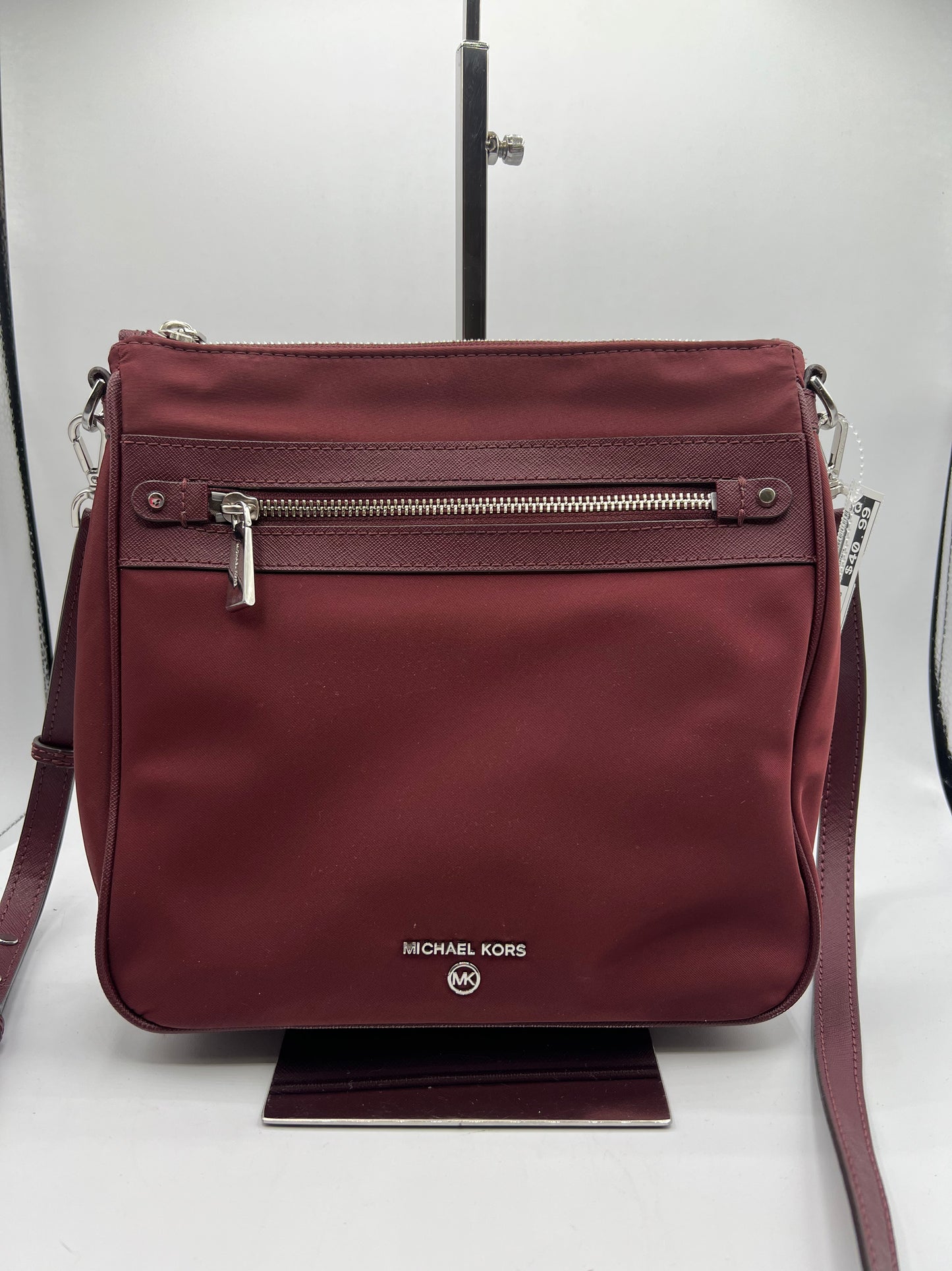 CROSSBODY DESIGNER by MICHAEL KORS In MAROON, Size: MEDIUM