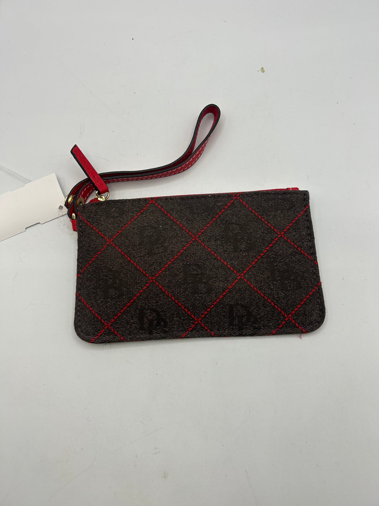 WALLET DESIGNER by DOONEY AND BOURKE In GREY & RED, Size: MEDIUM
