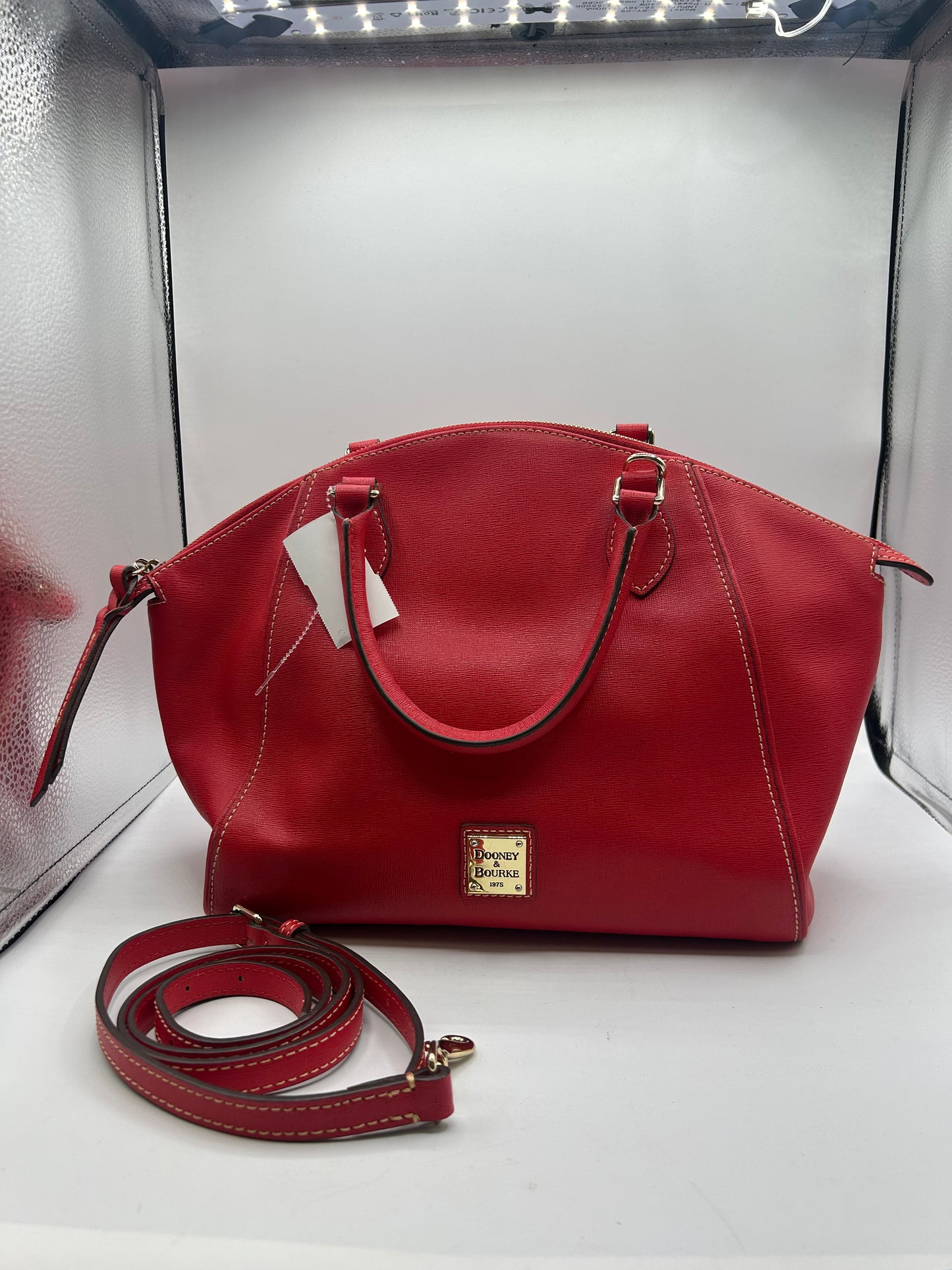 HANDBAG DESIGNER by DOONEY AND BOURKE In RED, Size: LARGE