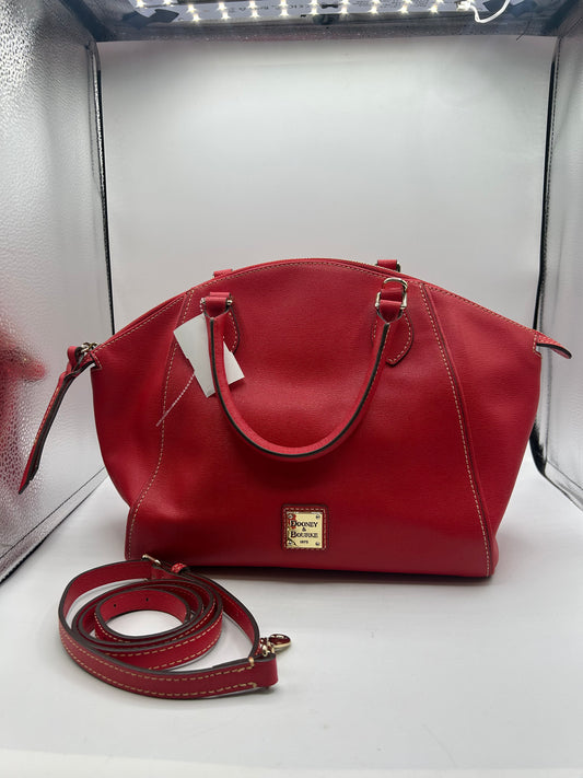 HANDBAG DESIGNER by DOONEY AND BOURKE In RED, Size: LARGE