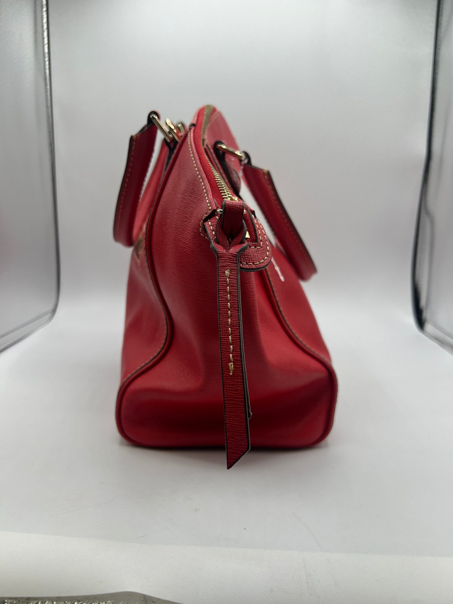HANDBAG DESIGNER by DOONEY AND BOURKE In RED, Size: LARGE