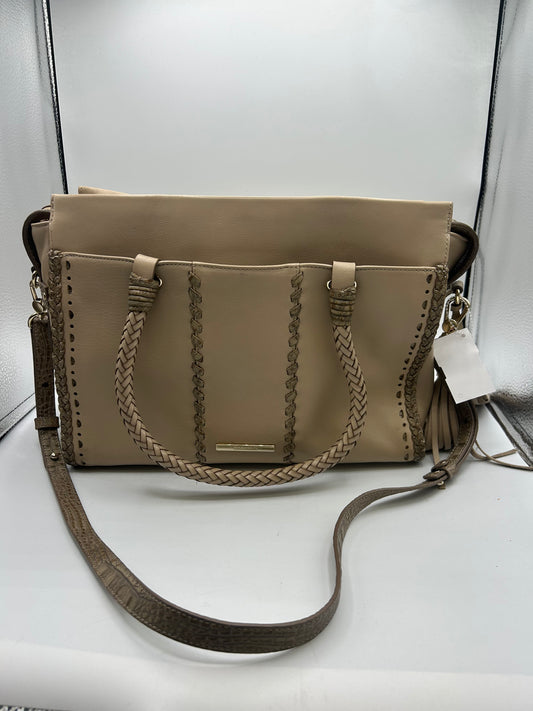 HANDBAG DESIGNER by BRAHMIN In BEIGE, Size: LARGE
