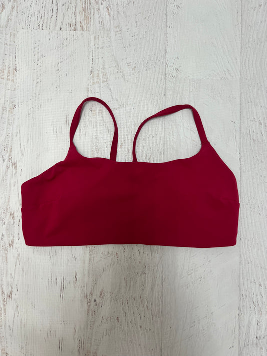 ATHLETIC BRA by LULULEMON In RED, Size: 14