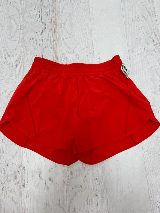 ATHLETIC SHORTS by LULULEMON In RED, Size: 12