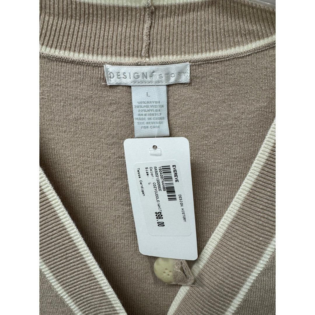 Cardigan By Design History  Size: L
