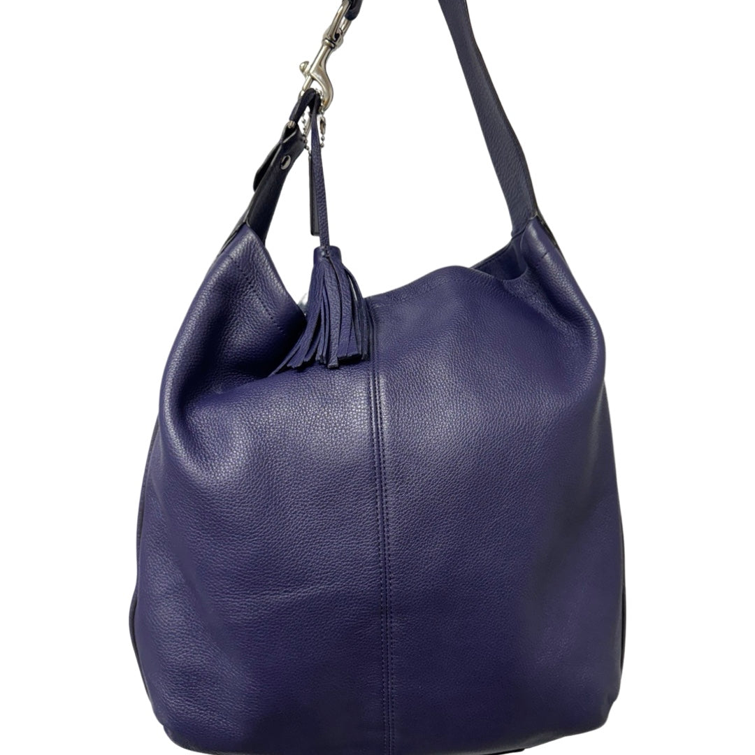 Leather Hobo By Coach  Size: Large
